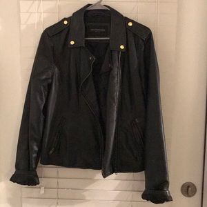 Obey Faux Leather Jacket